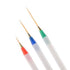 Nail Art Brush Ongle Liner Drawing Line Pen Paint - 3pcs/Set