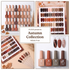 AVANI Autumn Collection Gel Polish Set - 36 Colors Warm & Cozy Shades
