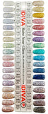 DND Diva Platinum Gel Set- 36 Color (Free Color Chart)