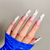 Kiara Sky C-Curve Tips XXL Clear - Square