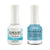 Kiara Sky Gel Nail Polish Duo - 463 Blue Glitter Colors - Serene Sky