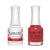 Kiara Sky Gel Nail Polish Duo - 551 Red Glitter Colors - Passion Position