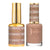 DND DC Gel Nail Polish Duo - 308 Brown Colors - Nostalgia