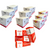 DND Latex Gloves 10/Case - 88/Case per PALLET (WH2)