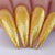 Kiara Sky Gel Polish 486 - Gold Glitter Colors - Goal Digger