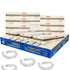 DND Disposable Pedicure Liner Clear 400/Box - 120/Pallet (WH2)