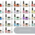 SNS Dreamscape Collection (24 3-IN-1 Combos): DR01 - DR24